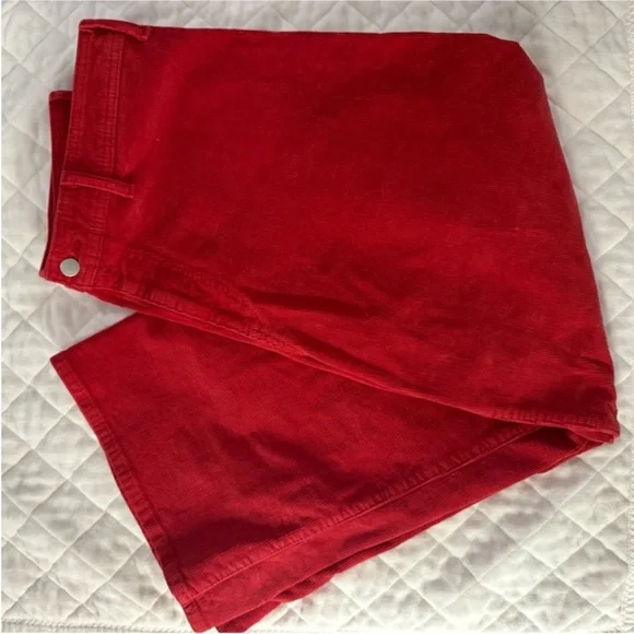 Universal Thread Bright Red Wide-Leg Pants - Picture 4 of 15